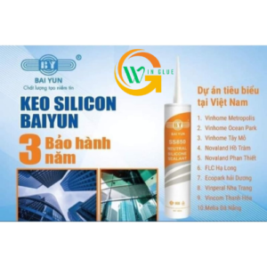 Keo silicone Baiyun SS850